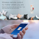 LinkMejor Tuya 80A 2P Smart WiFi Circuit Breaker APP Remote Control Schedule Setting Voice Control Compatible With Alexa Google Home