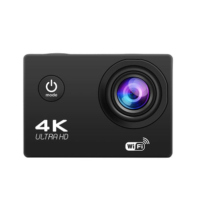 LinkMejor 4K 30FPS HD Action Camera 30M Waterproof Protection Sports Camera Support WIFI for Mountain Climbing Scuba Diving Skiing