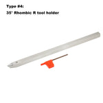 1PCS Wood turning Tools Set Carbide Tipped Lathe Chisels With Hollowing Interchangeable Tool Bars for Woodworking