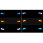 12V Motorcycle LED Turn Signal Lights Running Daytime Light Brightness DRL