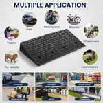 5 inch Plastic Curb Ramps for DIY Car Maintenance