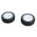2PCS JIUSI WB12 PRO 1/12 RC Car Parts Front Rear Tires Wheel Rims Pre-Glued Vehicles Models Spare Accessories RC14109 RC14112