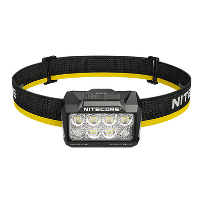 LinkMejor HA25 UHE Headlamp 800 Lumens 12-core MCT UHE LEDs 3 Color Temperatures IP66 USB-C Rechargeable Outdoor Headlight Work Light