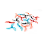 4 Pairs/12 Pairs Gemfan 45mm 1.8 Inch 3-Blade Ducted Propeller 1mm / 1.5mm Shaft Hole for 80-85mm Indoor ThinyWhoop RC Drone FPV Racing