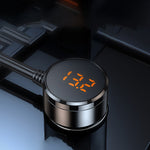 12V-24V 128W Car Charger Splitter Quick Charge PD QC 3.0 Power Socket Splitter 4 in 1 USB Charging Socket For Phone DVR