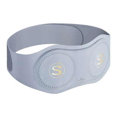 LinkMejor W7 Waist Massager 6 Modes 9 Intensity Levels TENS Pulse Heat Therapy Lightweight Portable Waist Massager Belt