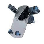 15W Wireless Car Charger Mobile Holder with Navigation Clip On Smartphone Mount