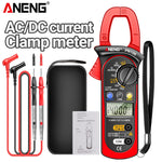 LinkMejor PN106 4000 Counts Clamp Meter AC/DC Ammeter Voltmeter Electric Tester True RMS Multimeter Clamp Tool for Electrician