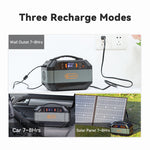 [USA Direct] FlashFish P56 Power Station 330W 81000mAh/3.7V Solar Power Generator Outdoor Power Supply Lifepo4 Battery for Home Outdoor