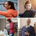 HiFi bluetooth MP3 Music Player Mini MP4 Video Playback 2.8 Inch Screen Built in 32GB Memory Walkman Digital Audio Player with FM Radio Ebook Sports Running
