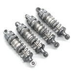 4PCS Upgraded Metal Parts Oil Filled Shock Asborbers Damper for MNRC MN128 MN86s G500 1/12 RC Cars Vehicles Models Spare Accessories