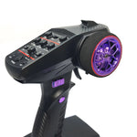 YSIDO YS7 2.4GHz 7CH Digital Radio Transmitter with 2*RX-G7 Receivers for 1/10 1/8 Crawler RC Boat Car