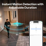 LinkMejor SNZB-03PR2 SenseGuard Motion Gen2 Zigbee3.0 Motion Sensor PIR Detection 6m 120° Smart Home Wireless Security Works with Alexa Google Home Matter Bridge