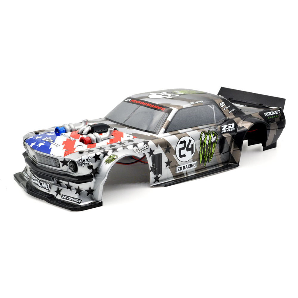 LinkMejor EX16 S16 1/16 RC Car Spare Body Shell w/Sticker Sheet Painted 6650 Vehicles Models Parts Accessories