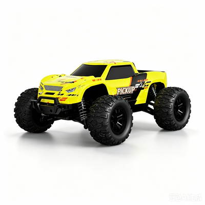 YH Toys YH18001 PRO RTR 1/18 2.4G 4WD 70km/h Brushless RC Car High Speed Pickup Off-Road Monster Truck LED Light Remote Control Vehicles Models Metal Diff Drive Shaft Toys
