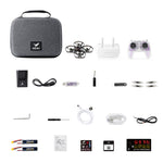 LinkMejor Petrel 85 Whoop 2 Inch 2S Entry Level RC FPV Racing Drone ELRS 2.4G RTF with Remote Controller 5.8G FPV Goggles