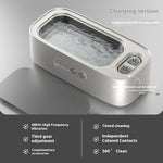 Ultrasonic Glasses Cleaning Machine Dual Compartment Jewelry Eyeglass Third Gear High Frequency Vibration Washing Machine