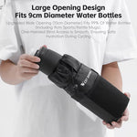 WEST BIKING Bike Water Bottle Bag Insulated Handlebar Cup Holder Folding Bicycle Scooter Storage Pouch Multi Color Thermal Cycling Drink Carrier