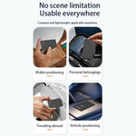 Smart Mini Tracker Anti Lost Device for iOS / Android Item Global Tracking Card Shape Finder SmartTag