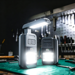 Bikight DC12 350LM High-Intensity Super Bright Rechargeable Mini Work Light Suitable For Outdoor Use Foldable Multi-Functional Inspection Light With Red And Blue Warning Lights