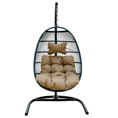 LinkMejor HW002C Foldable Swing Chair with Stand