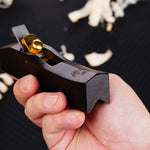 Ebony Corner Plane 0-5mm Adjustable Chamfer Hand Planer for Woodworking Edge Trimming