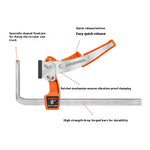 PonyJorgensen Quick Ratcheting MFT Bench Dog Clamp Track Saw Guide Rail Clamp 181kg Clamping Force for Makita Protool Metabo Festool DeWalt Guide Rail