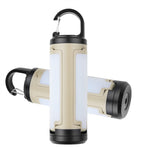 IPRee USB Rechargeable Flashlight Powerful 1200mAh Mini LED Camping Lanterns Warm White Light Haning Outdoor Camping Light