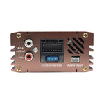 LinkMejor 4 Channels 20-20kHz Car Amplifier Audio Processor Fan Style 4Ω Maximum Stable Load Mobile APP Control