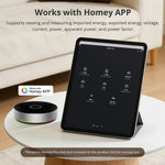 LinkMejor Zigbee3.0 Single Phase Smart Energy Meter Real-Time Power Monitor Sensor 63A Works with Zigbee2MQTT Zigbee3.0 Home Assistant Homey