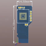 LinkMejor To TF Card Module BGA153 BGA169 To Micro Card MMC Card BGA153 BGA169