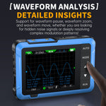 LinkMejor DSO510 Handheld Digital Oscilloscope 2.8 Inch TFT LCD 10 MHz Bandwidth 48MSa s Sampling Rate Portable Design for Precision Measurement