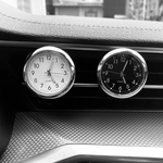 Car Dashboard Decoration Clock High Precision Quartz Clock with Night Glow Alloy Car Clock Watch