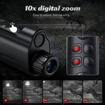 IPRee 1080P HD Night Vision Monoculars With 2.0-inch Display Screen, 2000mAh Rechargeable Battery All Dark Digital 7 Levels Infrared Featuring an 800M IR Range, Ideal for Camping Wildlife Observation Travel And Outdoor Activities