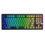 LinkMejor F87 Pro V2 Custom Mechanical Keyboard with LED Matrix Display Gasket Structure Wireless Tri-Mode 80% Layout RGB Hotswap Keys 8K Return 10000mAh Esports Gaming Keyboard
