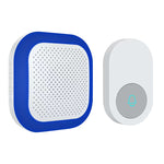 Smart Wireless Doorbell 200-300m Long-Distance 4 Levels Volume Adjustable 38 Ringtones 7 Colors Lighting Ultra-Long battery Waterproof Plug&Play Music Doorbell