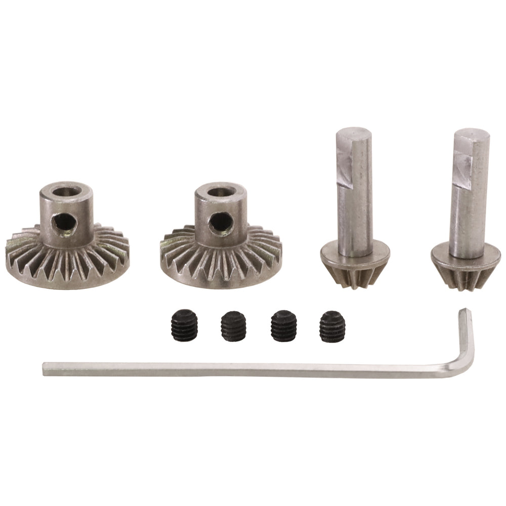Upgraded Metal Parts Front Rear Bridge Axle Small Large Bevel Gear for MNRC MN78 MN82 MN168 MN99S V2 1/12 RC Cars Vehicles Models Spare Accessories