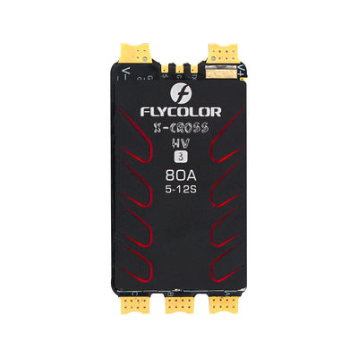 LinkMejor X-Cross HV3 80A 5-12S Blheli_32 DSHOT1200 Brushless ESC for RC FPV Racing Drones