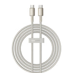 Baseus Tungston Gold Series 5A 100W Type-C to Type-C Cable Fast Charging Data Transmission Tinned Copper Core Line 1M Long for iPhone 15 15 Pro for Huawei Mate60 Pro for Xiaomi 14pro for Samsung Galaxy ZFlip4