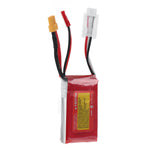 LinkMejor 7.4V 550mAh 95C 2S LiPo Battery XT30 Plug for RC Drone