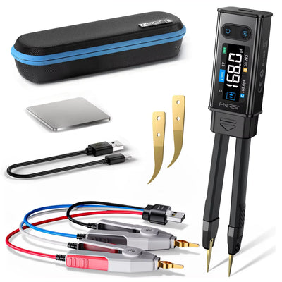 LinkMejor LCR-ST2 2-in-1 Digital Tweezer Bridge LCR ESR Meter SMD Test Kelvin Clip Electronic Component Multifunctional Tester Tool