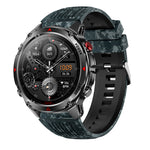 HT37 1.46-inch HD Display GPS Flashlight 30M Waterproof Altitude Pressure 540mAh Massive Battery bluetooth Call Heart Rate Blood Pressure Blood Oxygen Monitor Sleep Monitoring Multi-sport Modes Smart Watch
