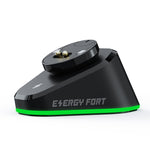 Wireless Magnetic Mouse Charging Dock with Dual USB Port RGB Light Charger Base for Logitech GPW/GProX/G502/X/G903