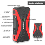 LinkMejor Car Emergency Start Power 12V Mobile Phone Charging Treasure Outdoor Journey Jump Starter