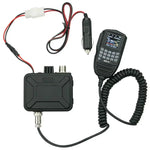 LinkMejor KT-WP12 Mini Dual Band Mobile Radio 25W High Power 200 Channels 136-174MHz 400-470MHz VHF UHF Long Range Car Two Way Radio Transceiver