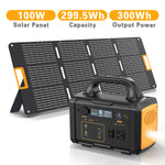 [USA Direct]PYS-PEG 300W/600W/1000W 299.5Wh/655Wh/1024Wh Portable Outdoor Power Station with Flashlight Digital Display Backup Power Supply with AC/DC/USB/PD Output for Outdoors Camping Travel Emergency