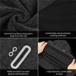 WEST BIKING Thermal Men's Hat Winter Cycling Protective Geasr Windproof Bike Helmet Liner Breathable Balaclava Face Mask Headwear for Skiing Skating Biking