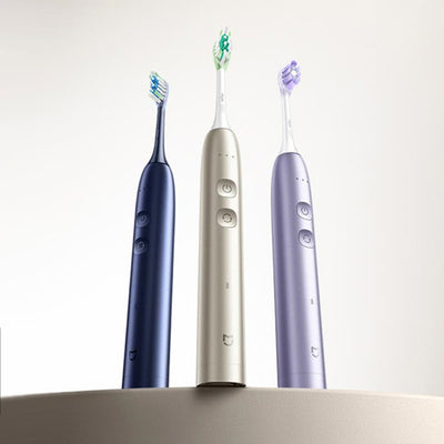 LinkMejor Mijia MES611 Oscillation Electric Toothbrush With Multi-Directional Sweep for Plaque Removal APP Control Pressure Alert 30-Day Battery