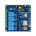 AIR780E 4G Full Netcom Four-Channel Relay Module LTE Cat.1 bis Communication Board Low Power Module Type-C DC7-24V GPIO Control Nano SIM Slot