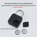 LinkMejor SY12/SY13 Tuya Smart Padlock IP67 Waterproof Bluetooth Fingerprint Password Lock for Luggage Cabinet Backpack Offices